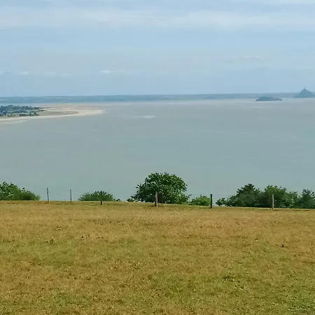 Ferienhaus Chateau Les Hauts Napoleon Vue Panoramique Sur Le Mont St Michel Saint-Jean-le-Thomas